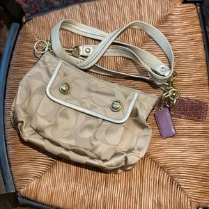 COACH Coach Poppy Signature 2WAY Shoulder Bag